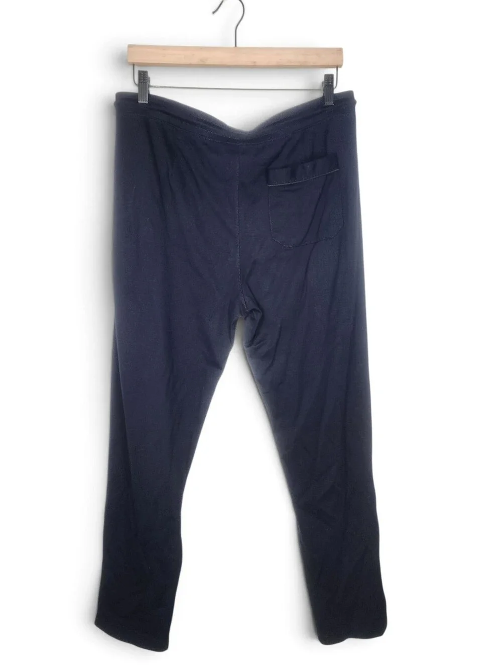 Club Monaco Drawstring Waist Jogger Lounge Pants in Dark Blue Size L